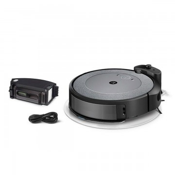 iRobot i517640 Roomba Combo i5 Σκούπα Ρομπότ για Σκούπισμα & Σφουγγάρισμα με Wi-Fi iRobot i517640 Roomba Combo i5 Σκούπα Ρομπότ για Σκούπισμα & Σφουγγάρισμα με Wi-Fi